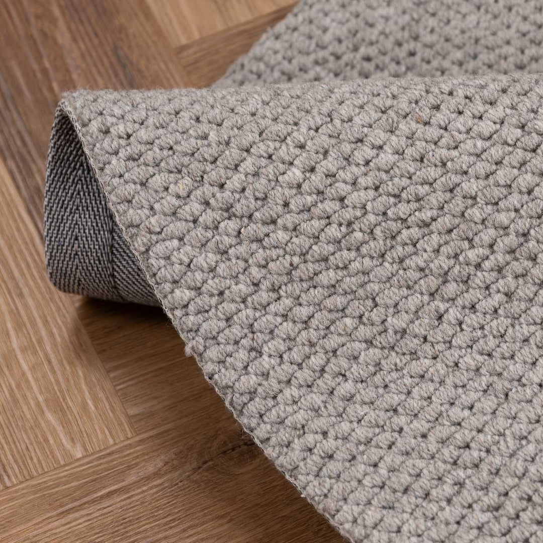 שטיח סווינג 01 אפור עגול | Swing