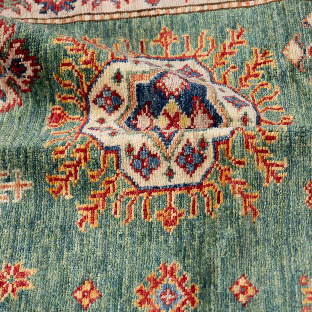 שטיח סופר קזאק 00 ירוק 310*203 | Super Kazak