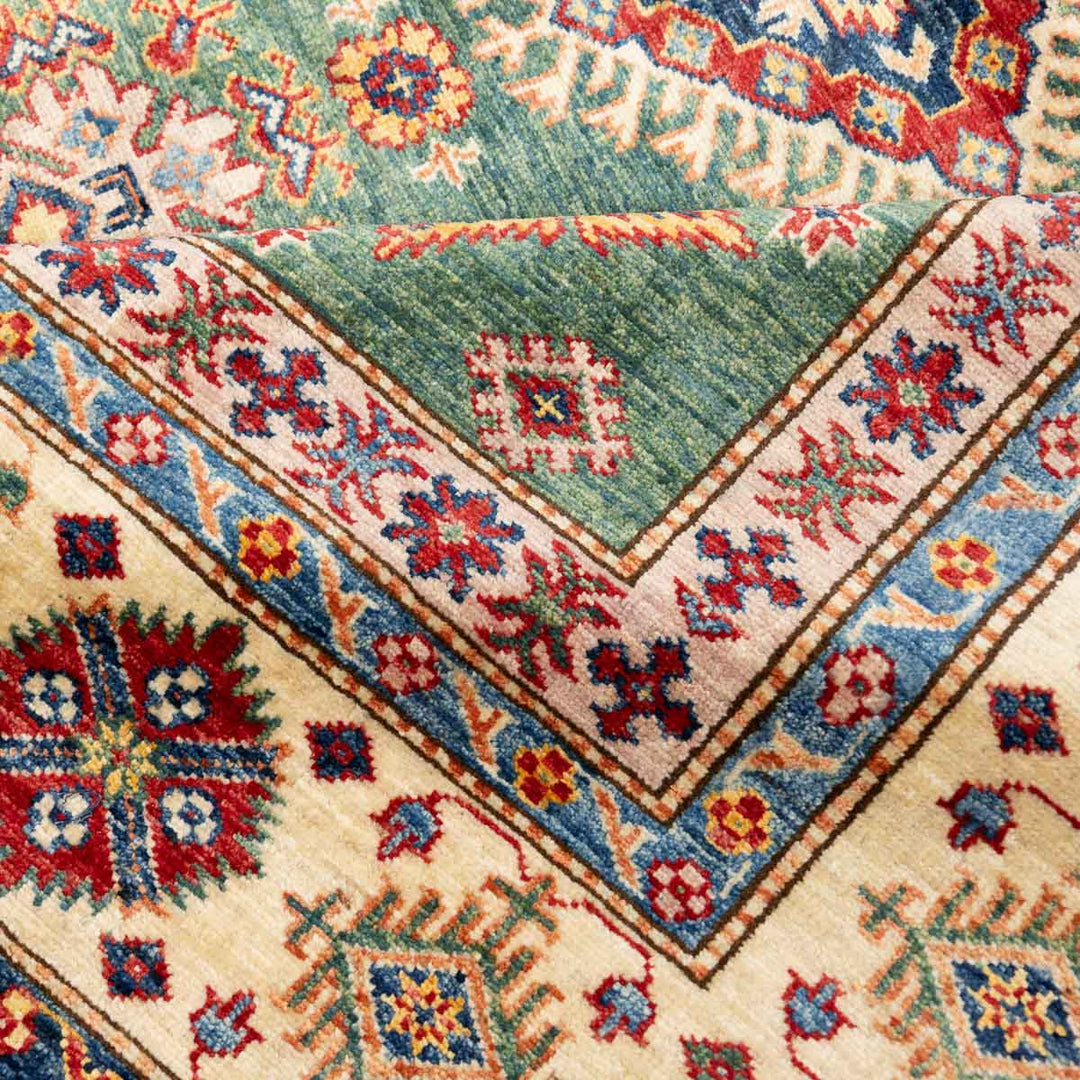 שטיח סופר קזאק 00 ירוק 310*203 | Super Kazak