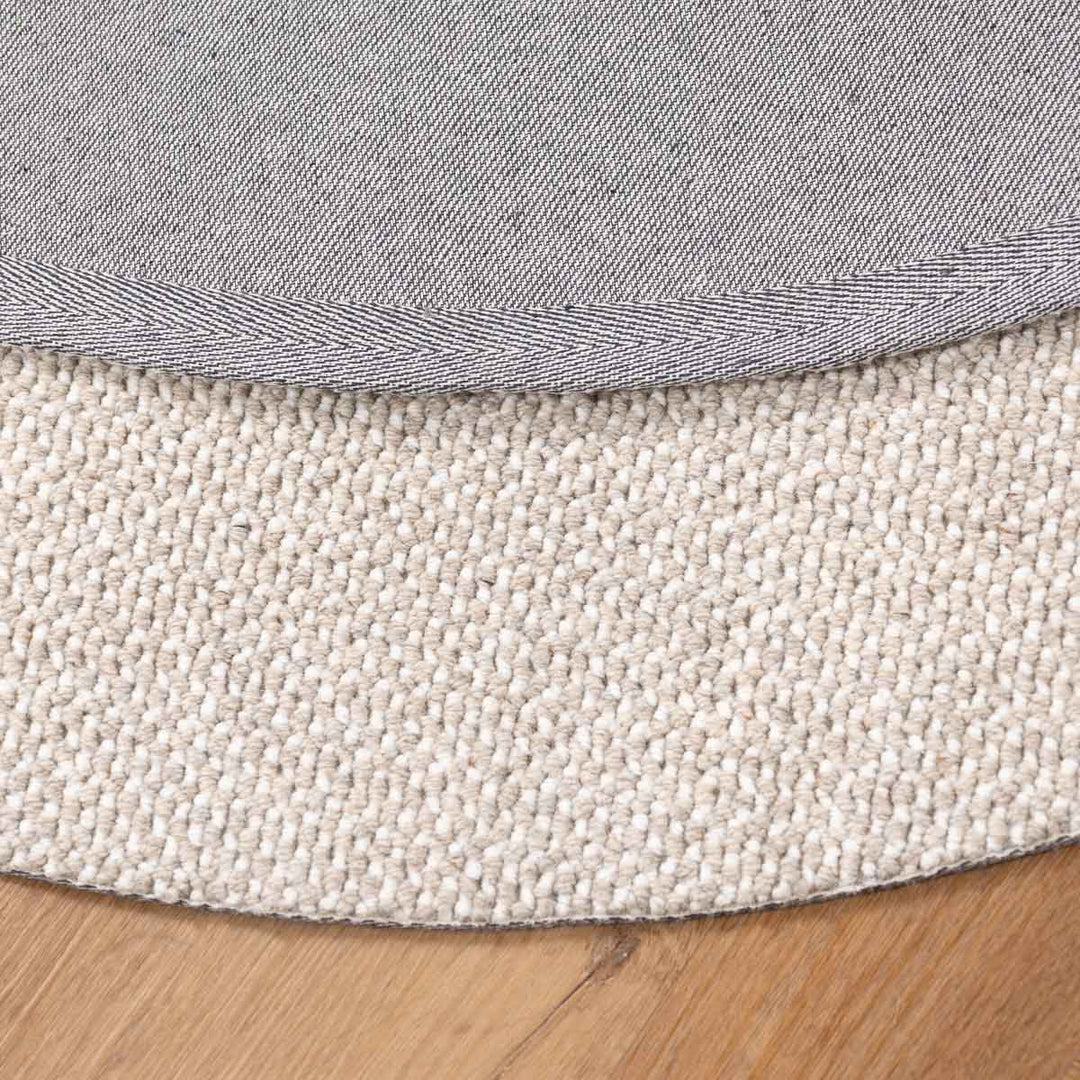 שטיח סווינג 01 בז' מיקס עגול | Swing