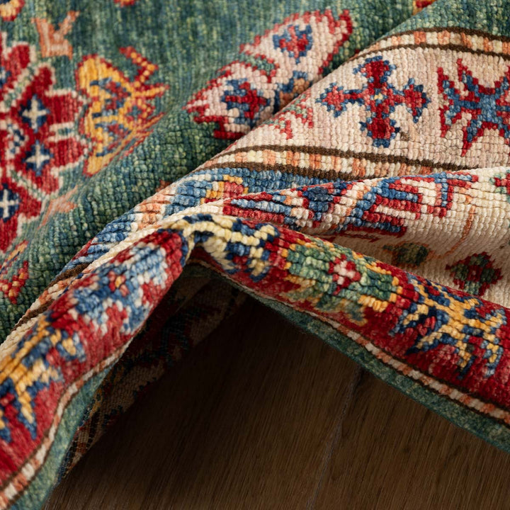 שטיח סופר קזאק 00 ירוק 310*203 | Super Kazak