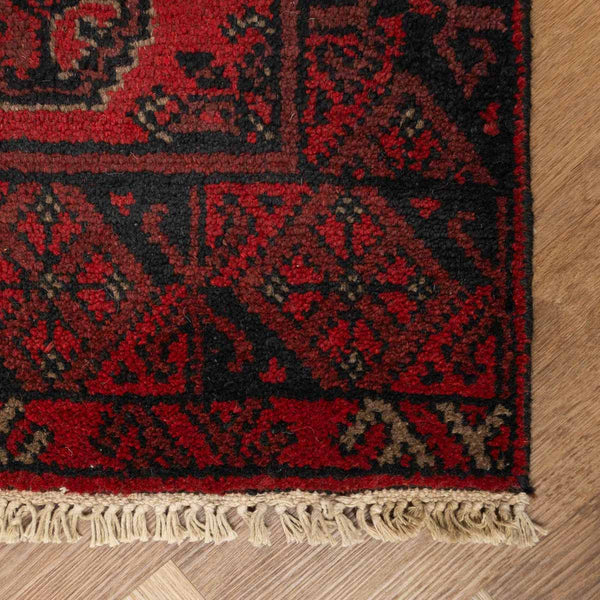 שטיח  אפגני בוכרה 1375/181 אדום 150*50