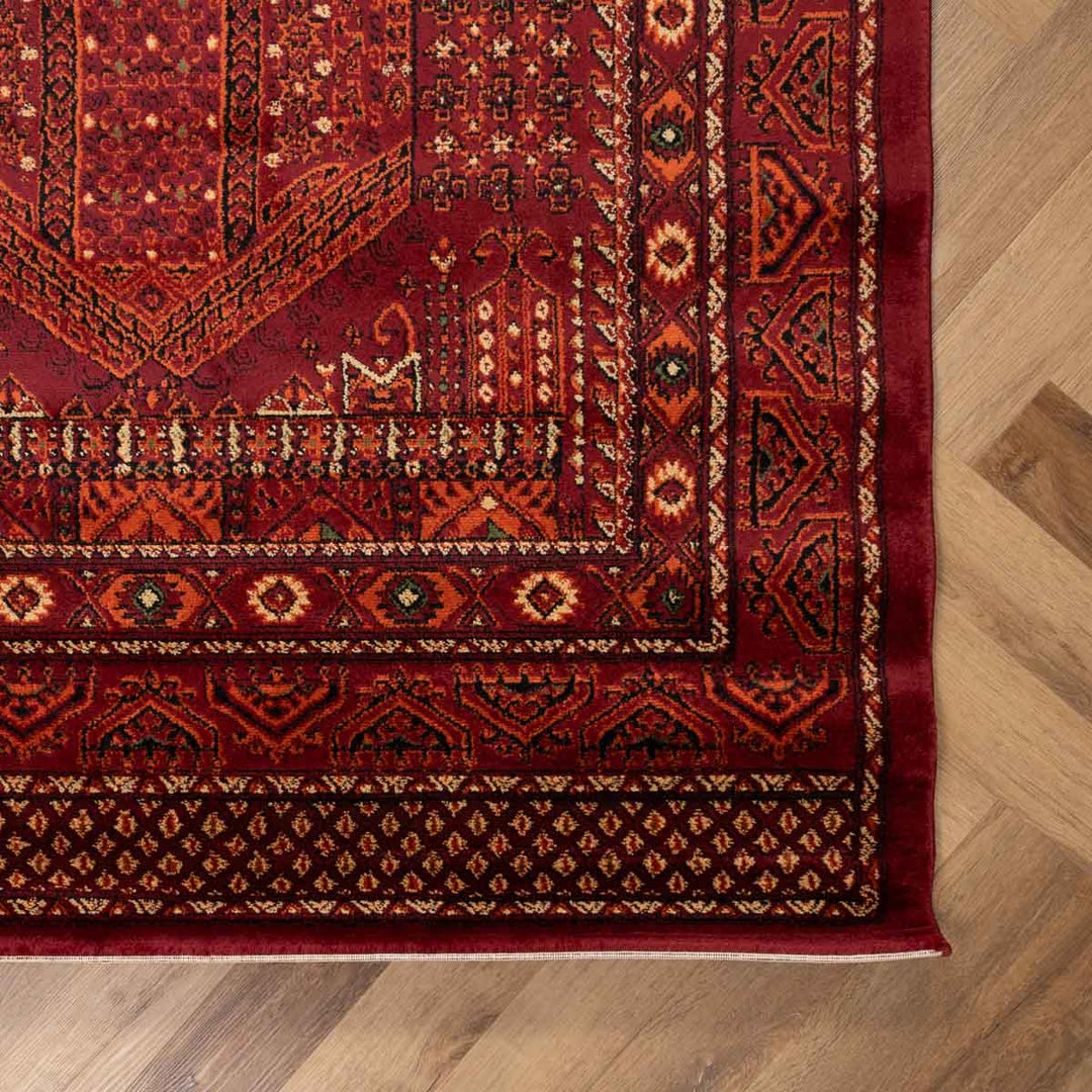 שטיח אפגני קבאול  05 אדום