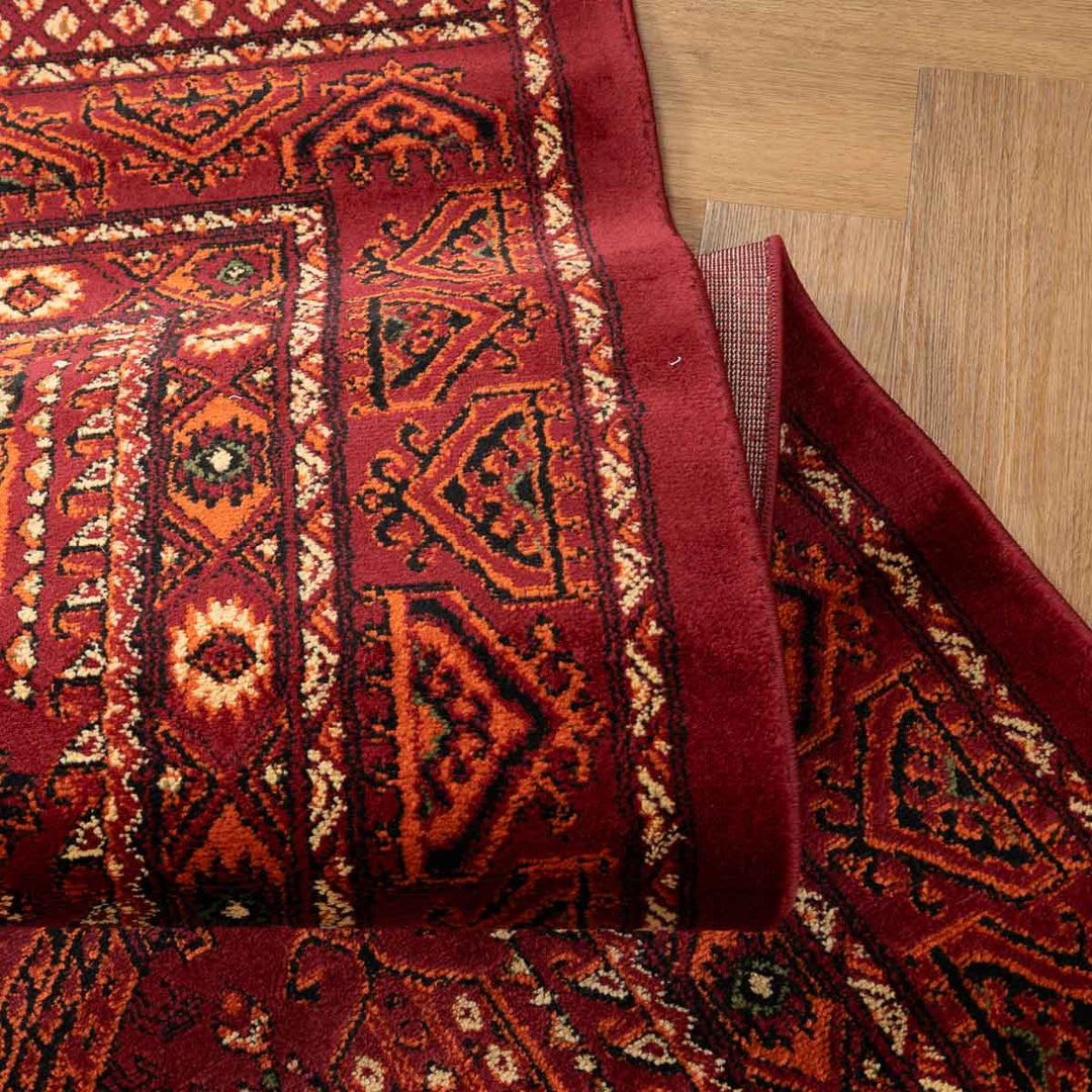 שטיח אפגני קבאול  05 אדום