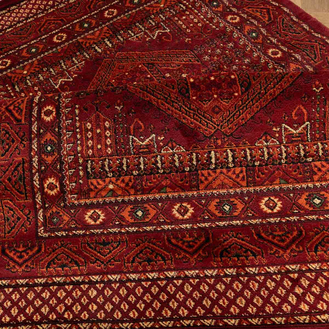 שטיח אפגני קבאול  05 אדום