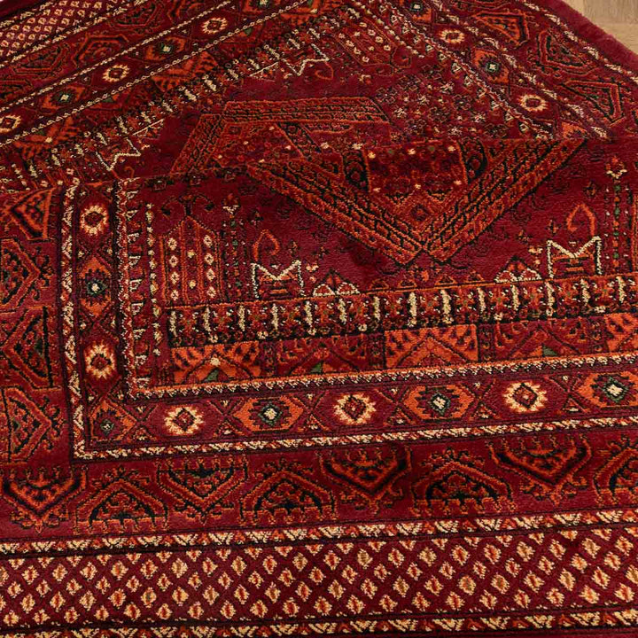 שטיח אפגני קבאול  05 אדום