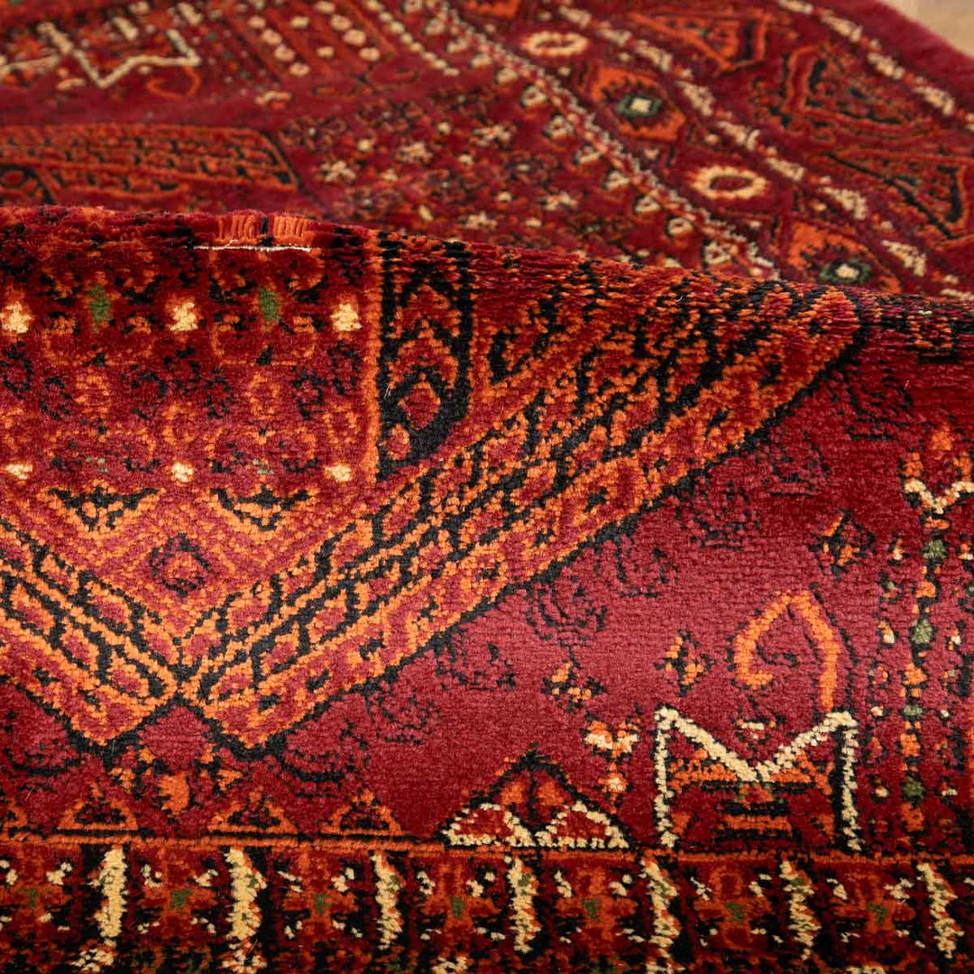 שטיח אפגני קבאול  05 אדום