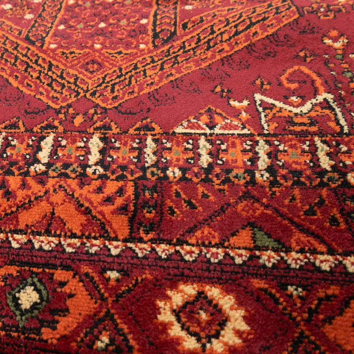 שטיח אפגני קבאול  05 אדום