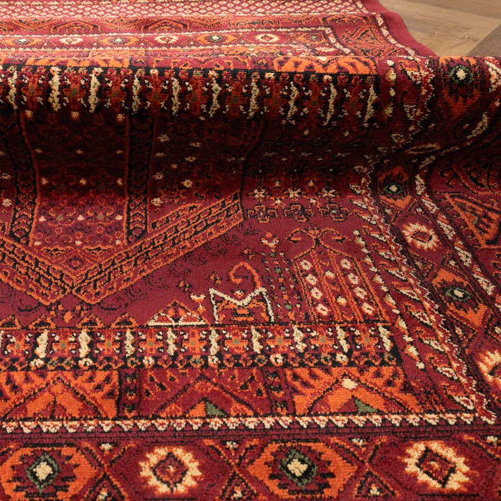 שטיח אפגני קבאול  05 אדום