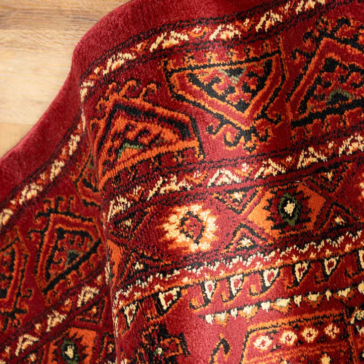 שטיח אפגני קבאול  05 אדום