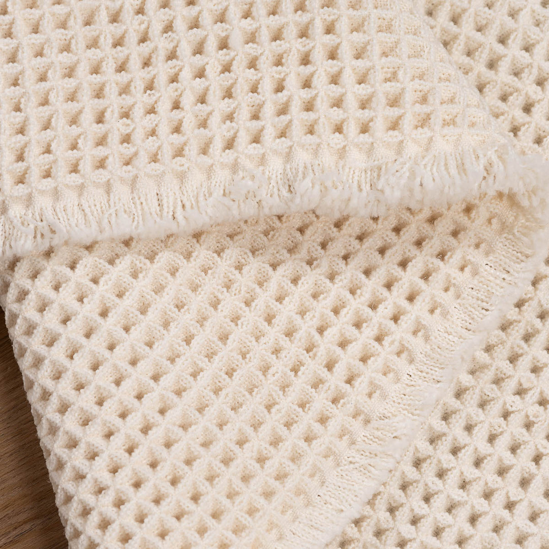 שטיח אמבט אוסקר משובץ 01 קרם | Oscar