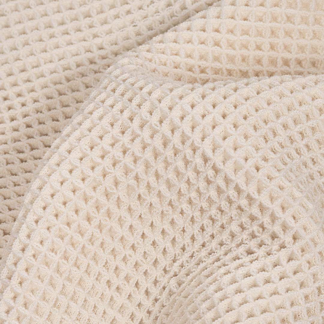 שטיח אמבט אוסקר משובץ 01 קרם | Oscar