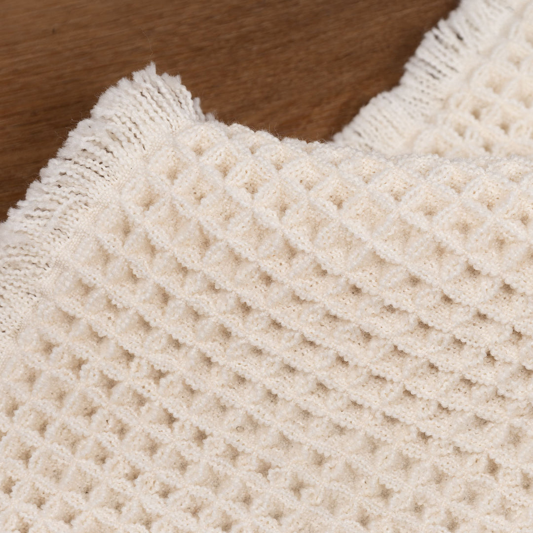 שטיח אמבט אוסקר משובץ 01 קרם | Oscar