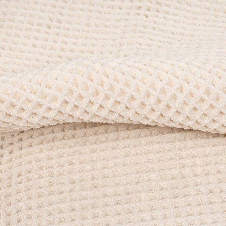 שטיח אמבט אוסקר משובץ 01 קרם | Oscar