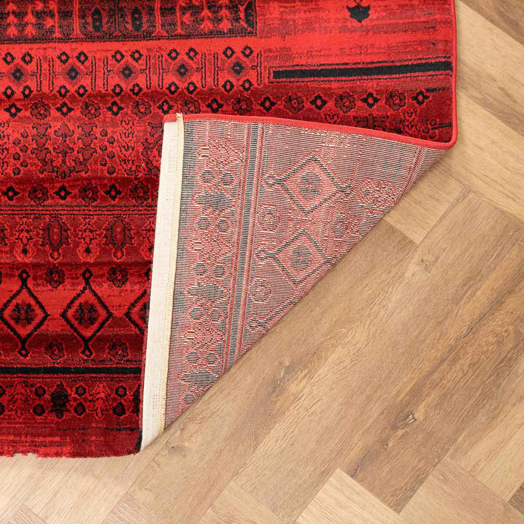 שטיח אפגן 03 אדום | Afghan
