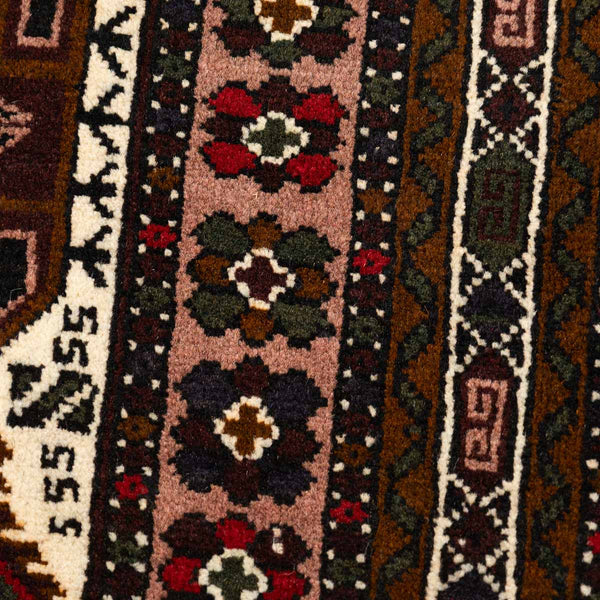 שטיח בלוץ' פרסי אדום 200*122 | Baluch