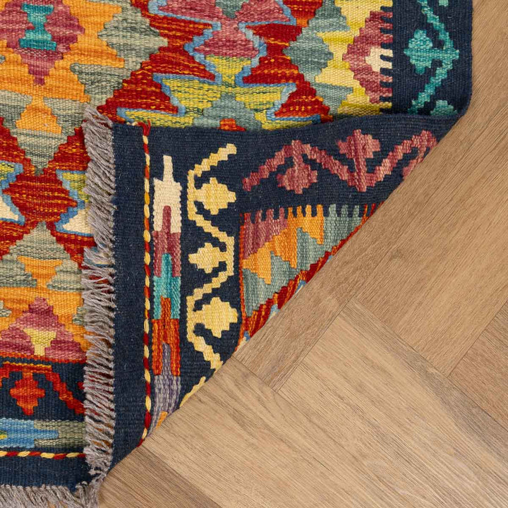 שטיח קילים אפגני 00 צבעוני 203*79