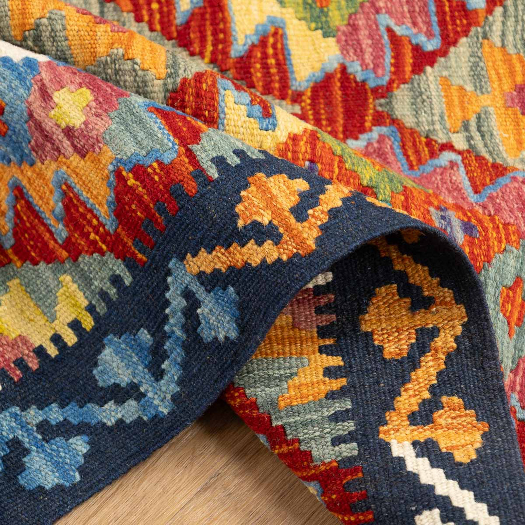 שטיח קילים אפגני 00 צבעוני 203*79