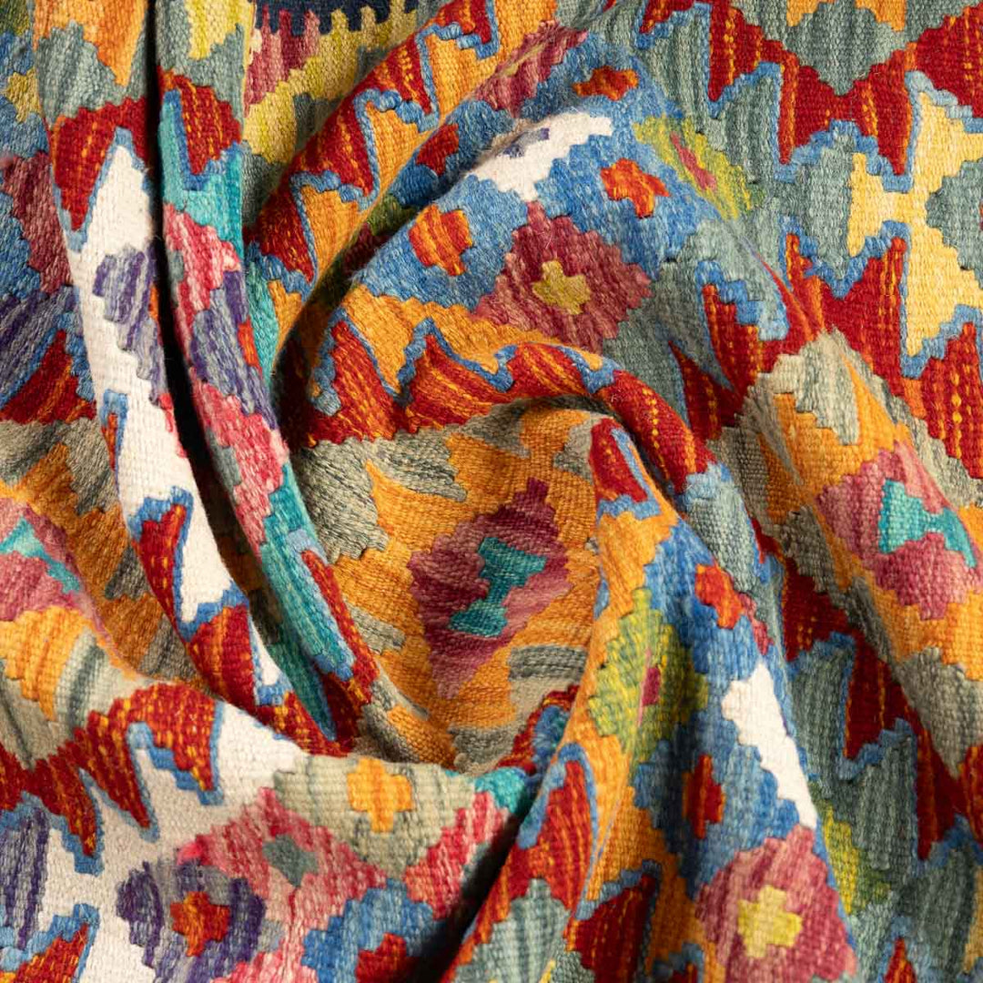 שטיח קילים אפגני 00 צבעוני 203*79