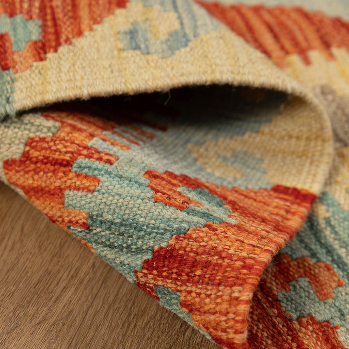 שטיח קילים אפגני 00 צבעוני 205*77