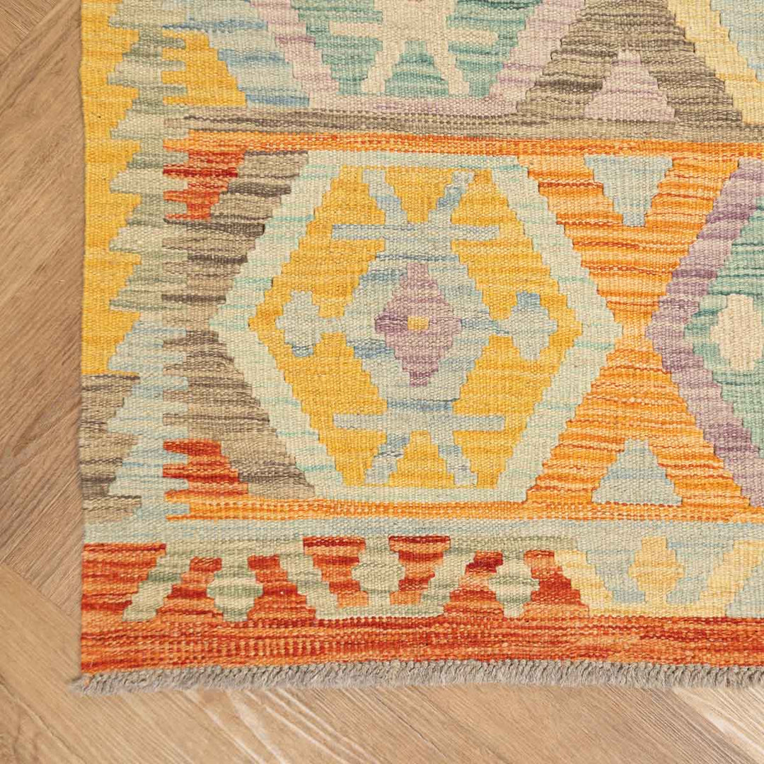 שטיח קילים אפגני 00 צבעוני 198*82