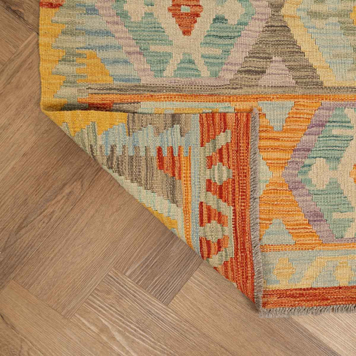 שטיח קילים אפגני 00 צבעוני 198*82