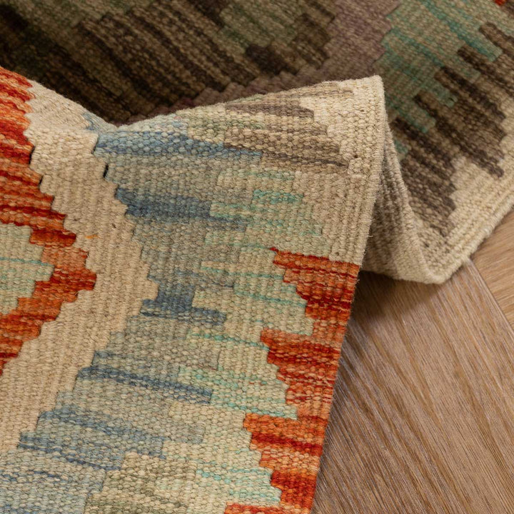 שטיח קילים אפגני 00 צבעוני 198*82