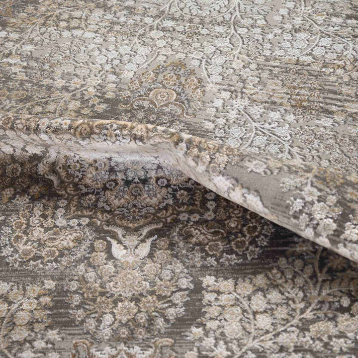 שטיח אדינה 01 אפור/כחול | Edina