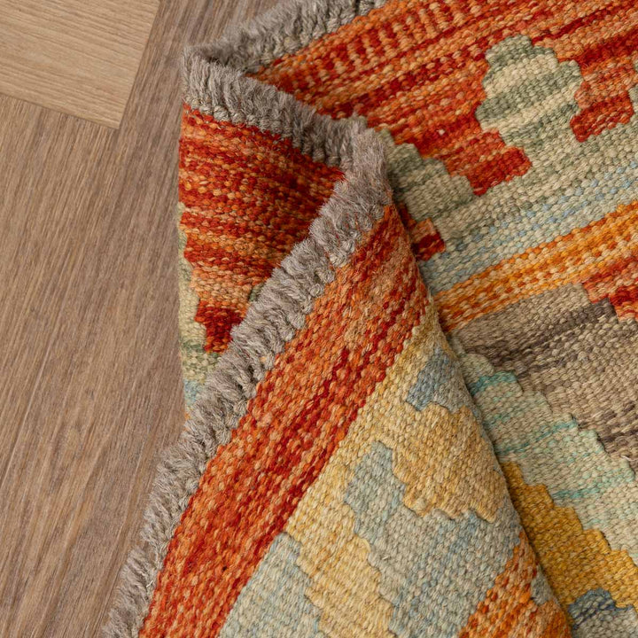 שטיח קילים אפגני 00 צבעוני 198*82