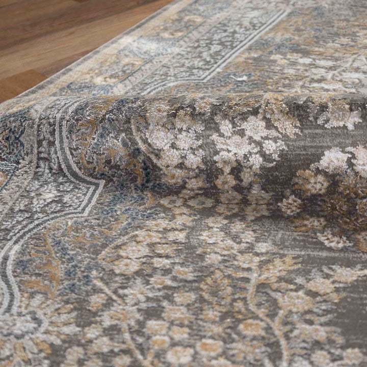 שטיח אדינה 01 אפור/כחול | Edina