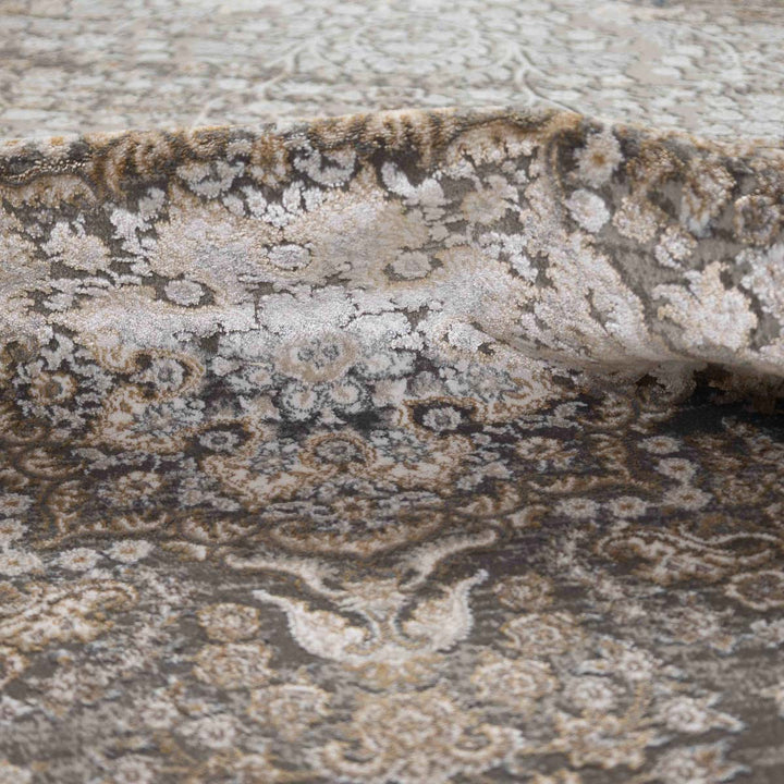 שטיח אדינה 01 אפור/כחול | Edina