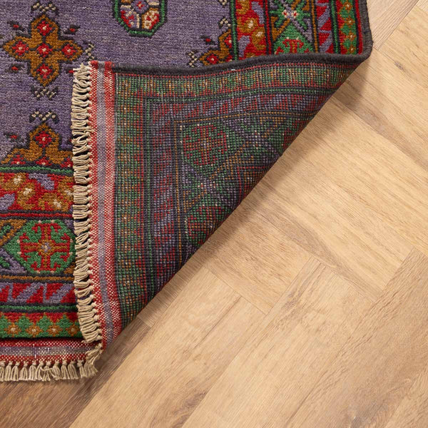 שטיח  אפגני בוכרה 00 סגול 150*100