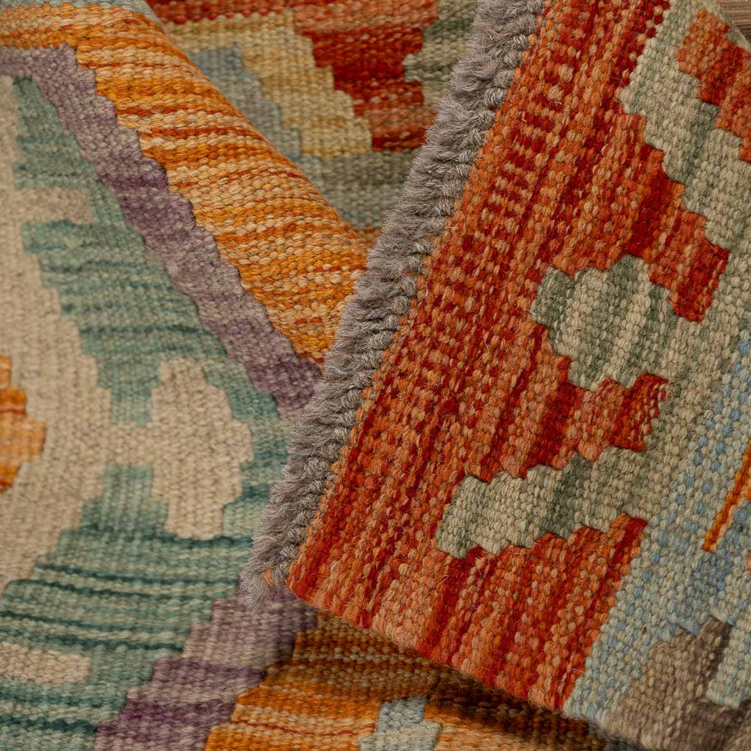 שטיח קילים אפגני 00 צבעוני 198*82