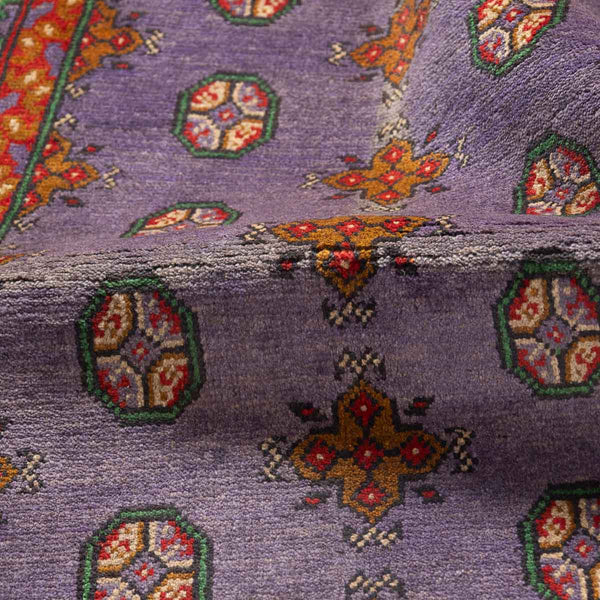 שטיח  אפגני בוכרה 00 סגול 150*100