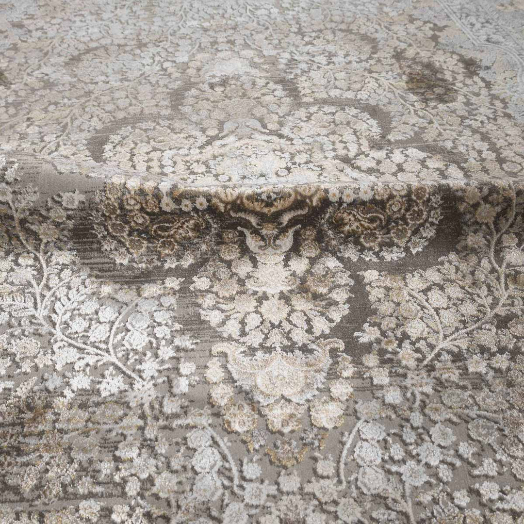 שטיח אדינה 01 אפור/כחול | Edina