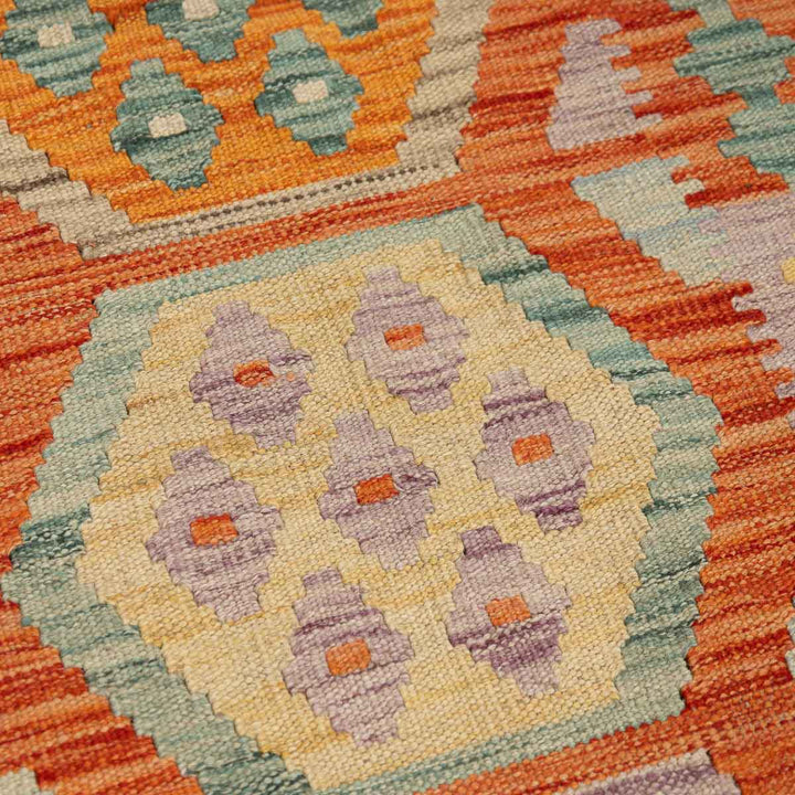 שטיח קילים אפגני 00 צבעוני 195*77