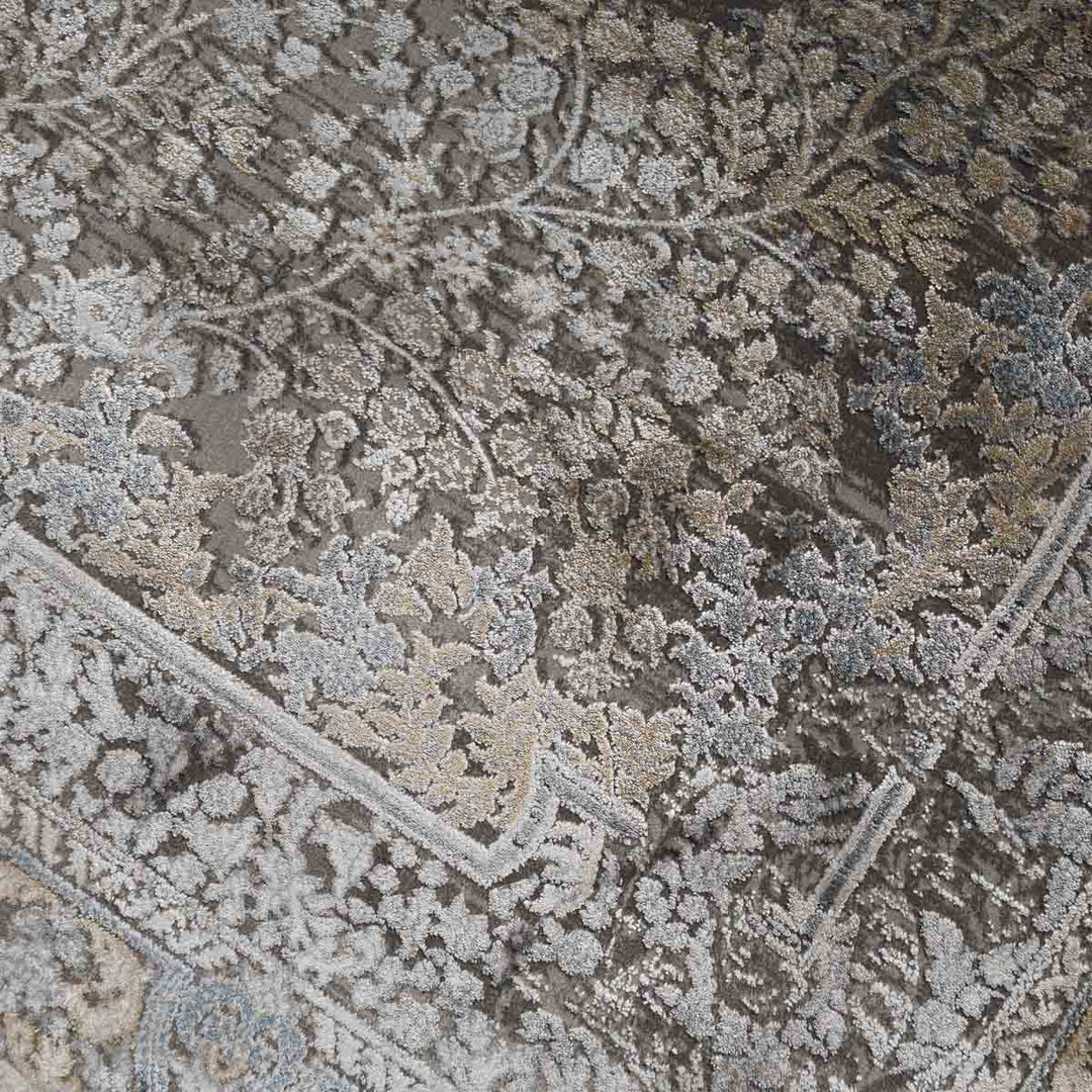 שטיח אדינה 01 אפור/כחול | Edina