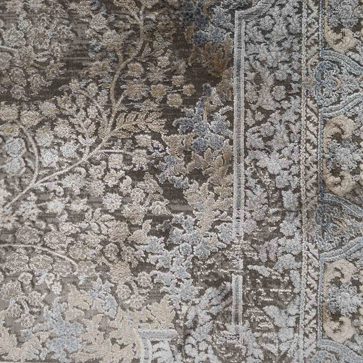 שטיח אדינה 01 אפור/כחול | Edina