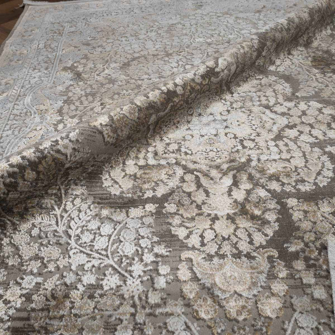 שטיח אדינה 01 אפור/כחול | Edina