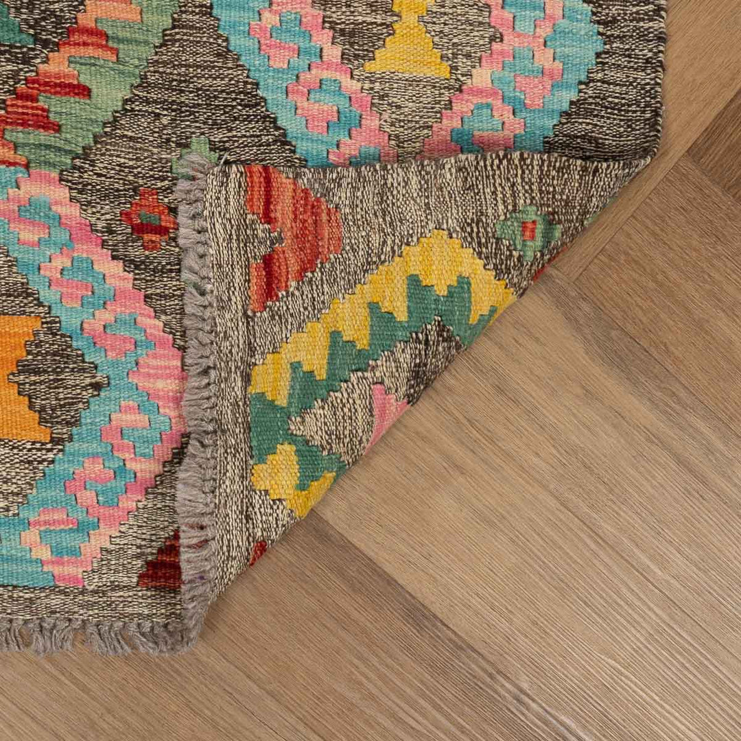 שטיח קילים אפגני 00 צבעוני 302*90