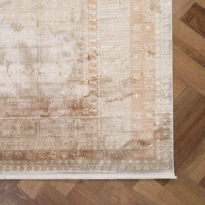 שטיח אדינה 02 בז'/כתום | Edina