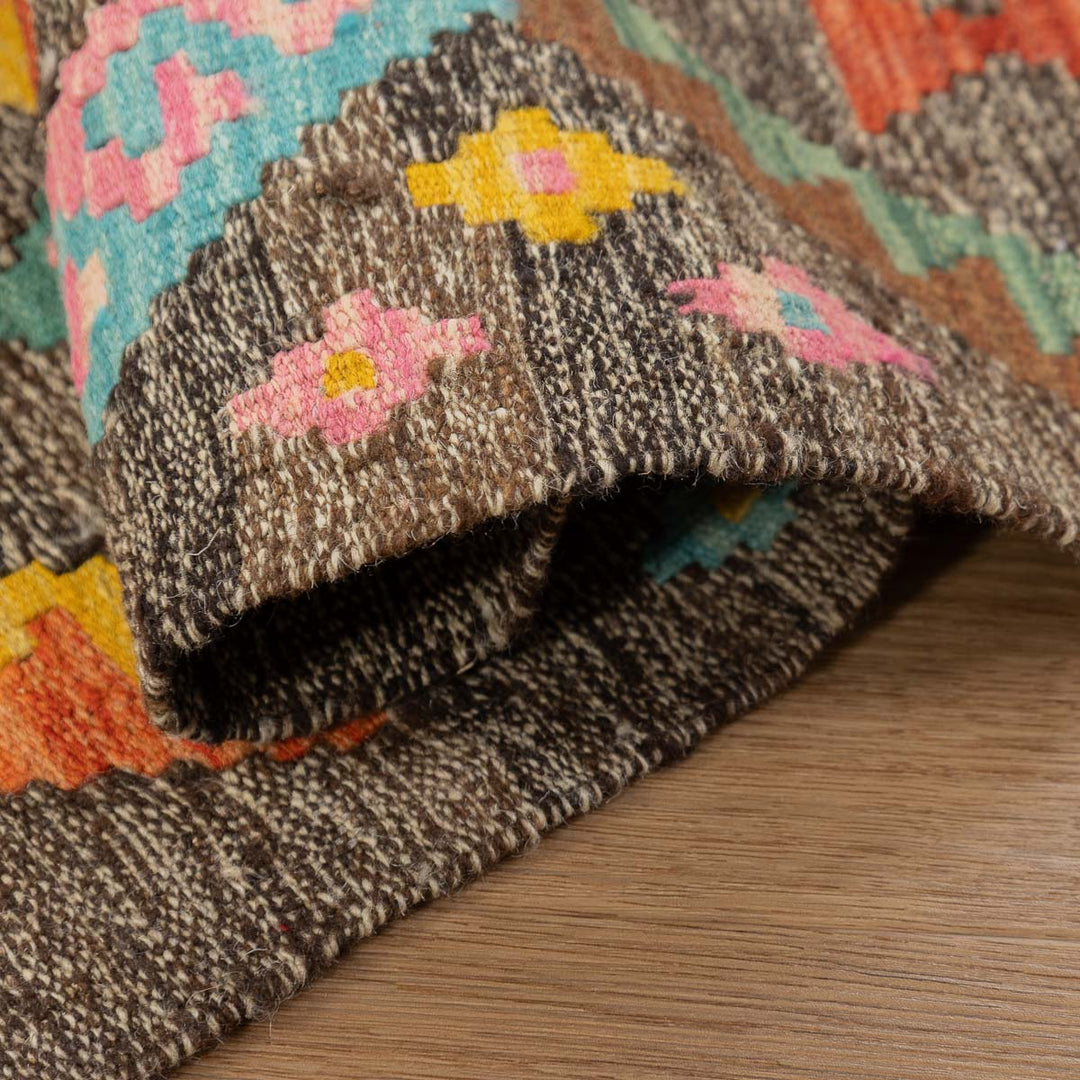 שטיח קילים אפגני 00 צבעוני 302*90