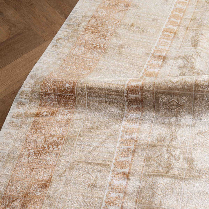 שטיח אדינה 02 בז'/כתום | Edina