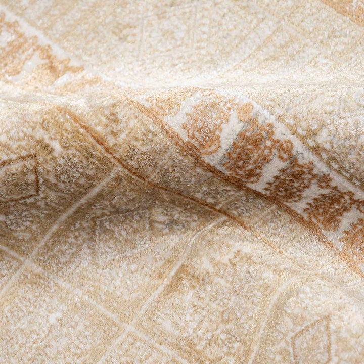 שטיח אדינה 02 בז'/כתום | Edina