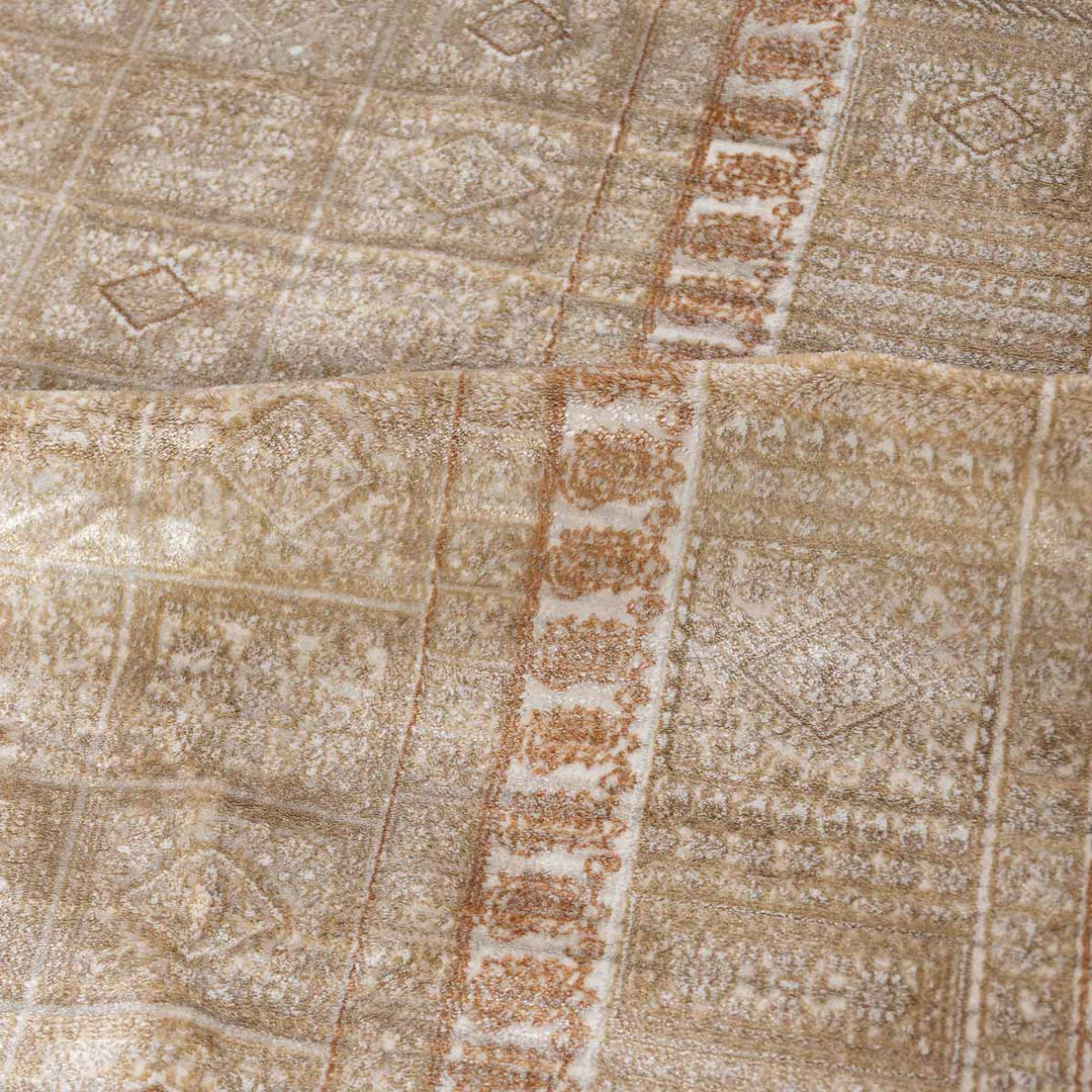 שטיח אדינה 02 בז'/כתום | Edina