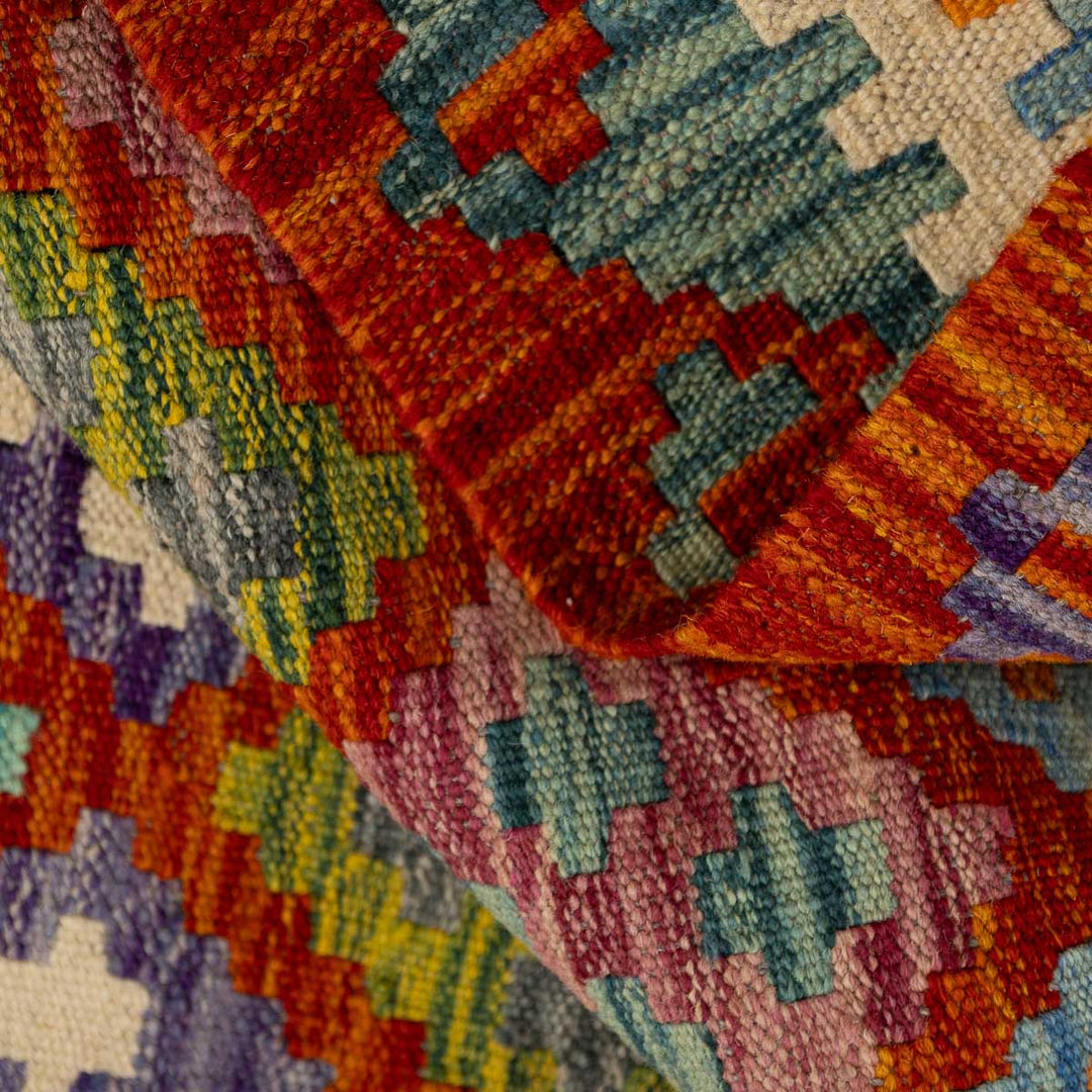 שטיח קילים אפגני 00 צבעוני 294*81