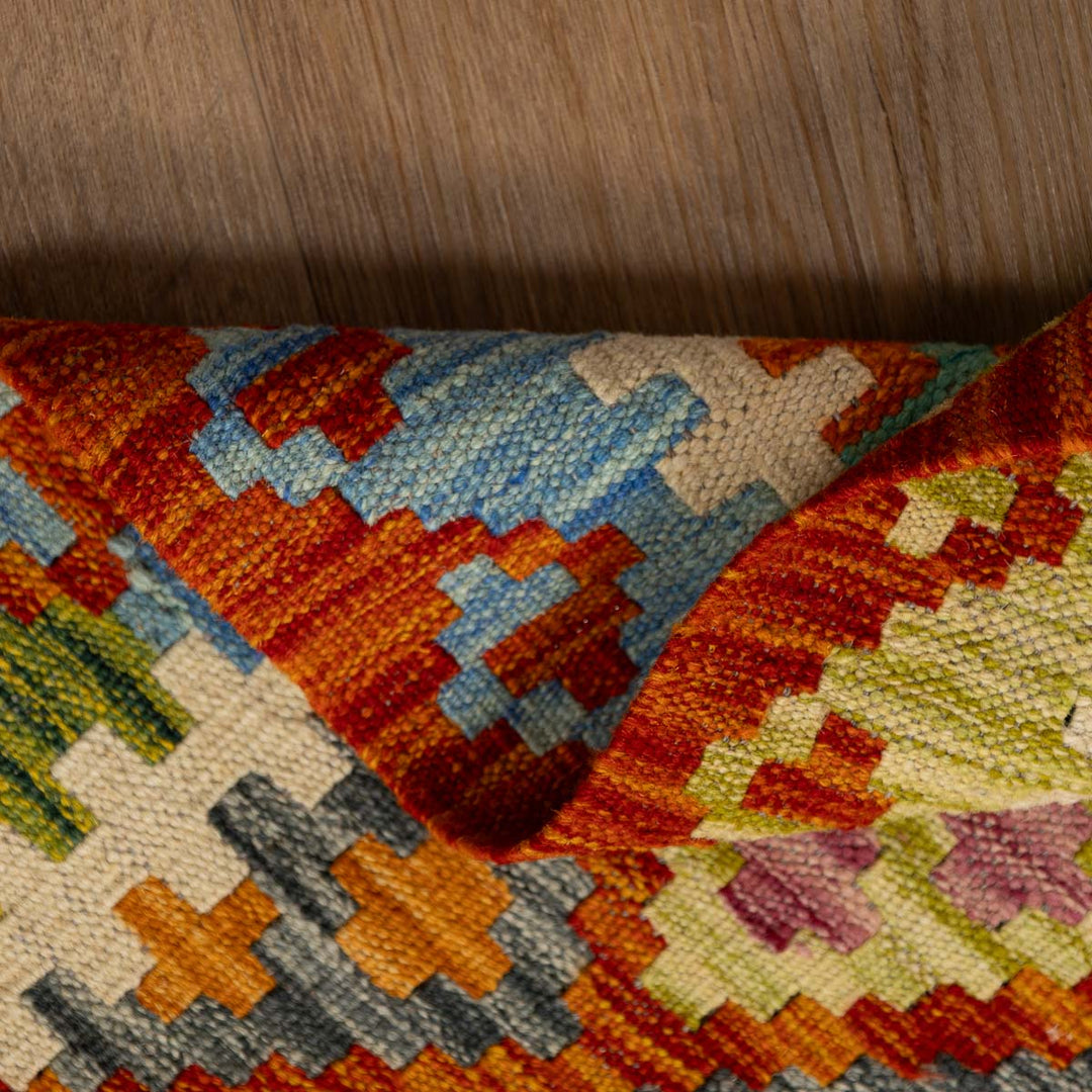 שטיח קילים אפגני 00 צבעוני 294*81