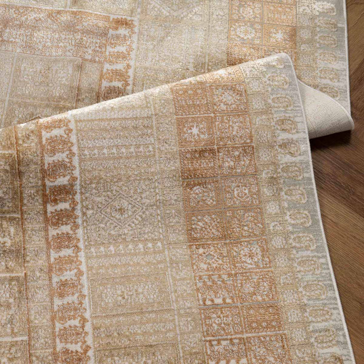 שטיח אדינה 02 בז'/כתום | Edina