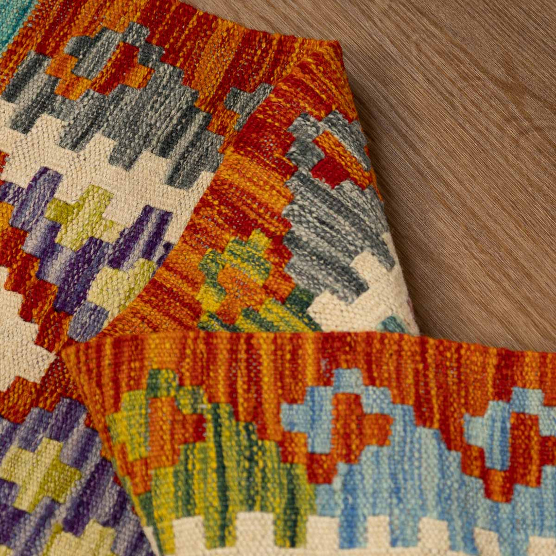 שטיח קילים אפגני 00 צבעוני 294*81