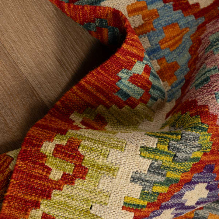 שטיח קילים אפגני 00 צבעוני 294*81